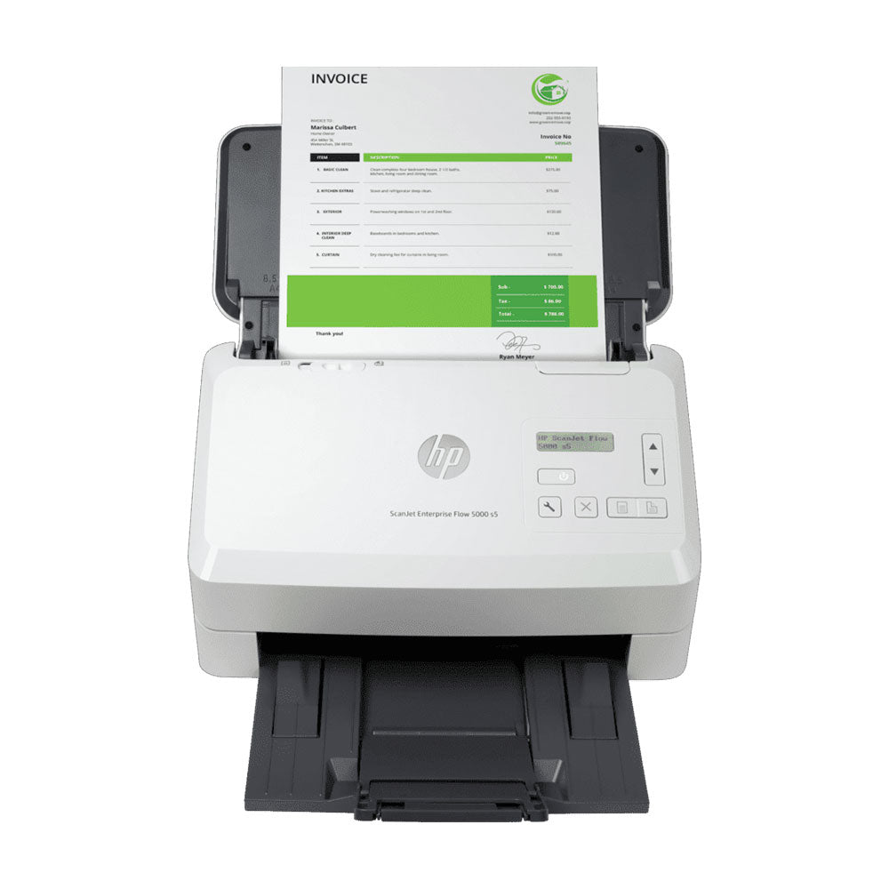 HP ScanJet Enterprise Flow 5000 s5 Escáner dúplex hasta 130ipm USB 3.0 6FW09A