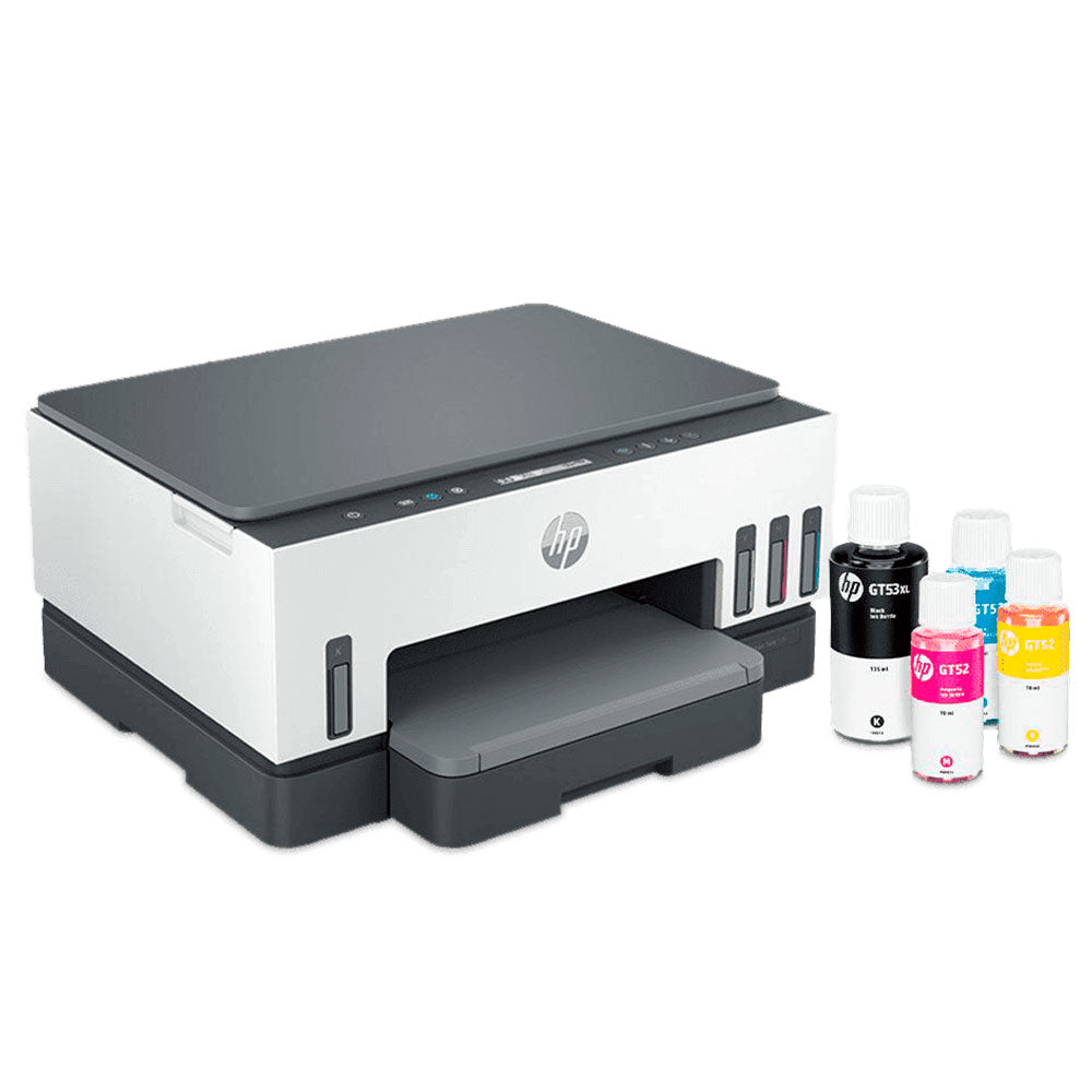 HP SMART TANK 720 Impresora Multifuncional WIFI DUPLEX Sistema continuo de tinta, copia imprime escanea 6UU46A