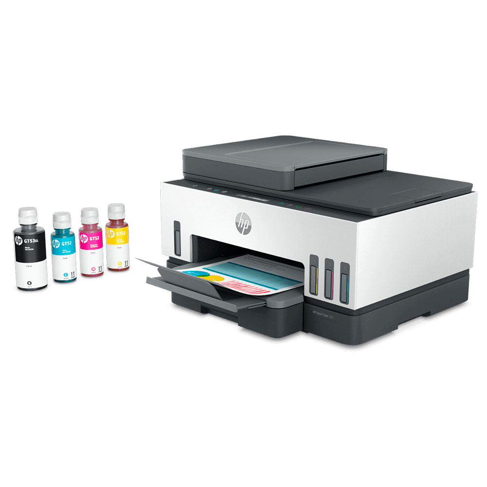 HP Smart Tank 750 Impresora Multifuncional DUPLEX WIFI ADF Sistema continuo de tinta copia imprime escanea 6UU47A