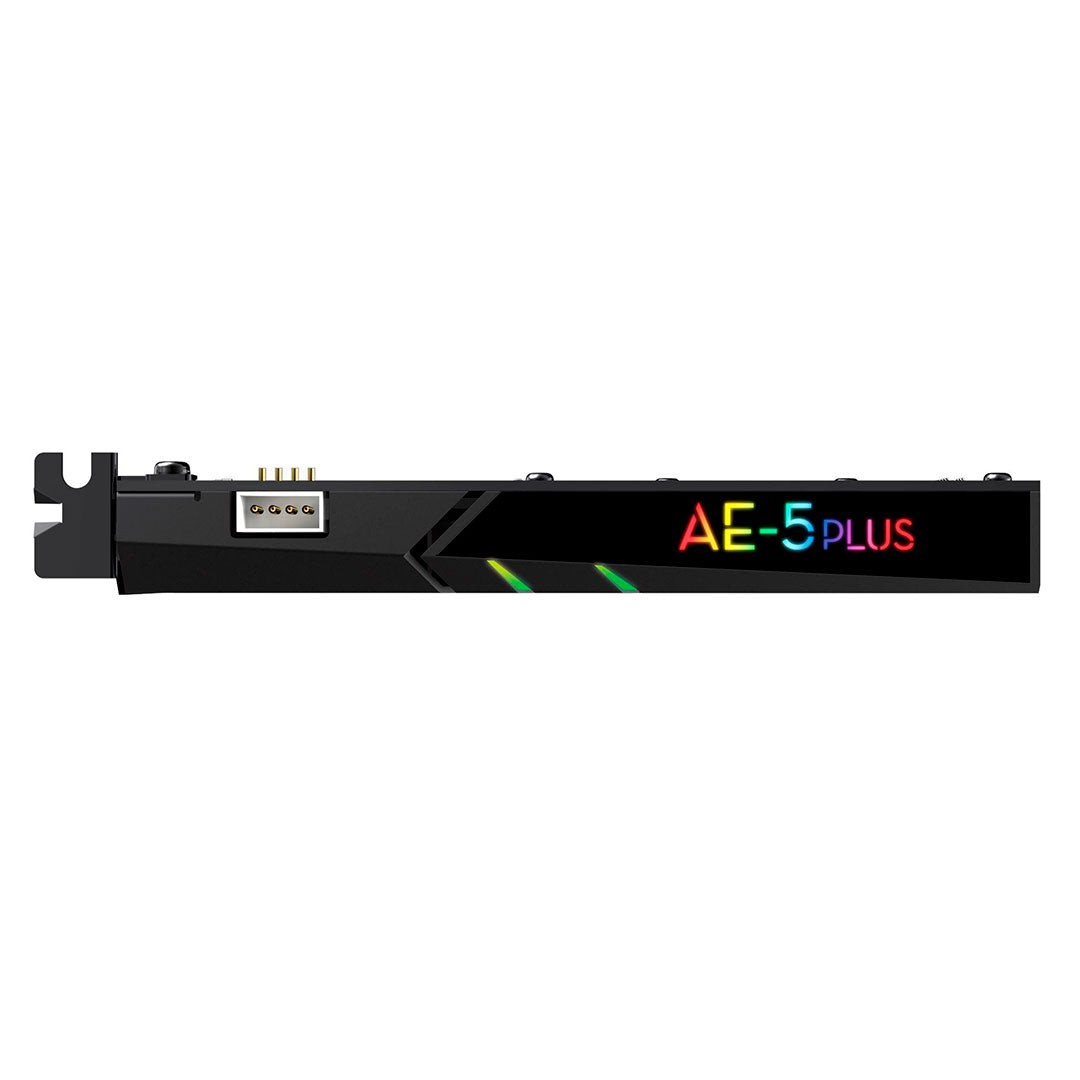 CREATIVE SOUNG BLASTER X AE-PLUS Tarjeta de sonido PCIE Gaming 5.1, 70SB174000003