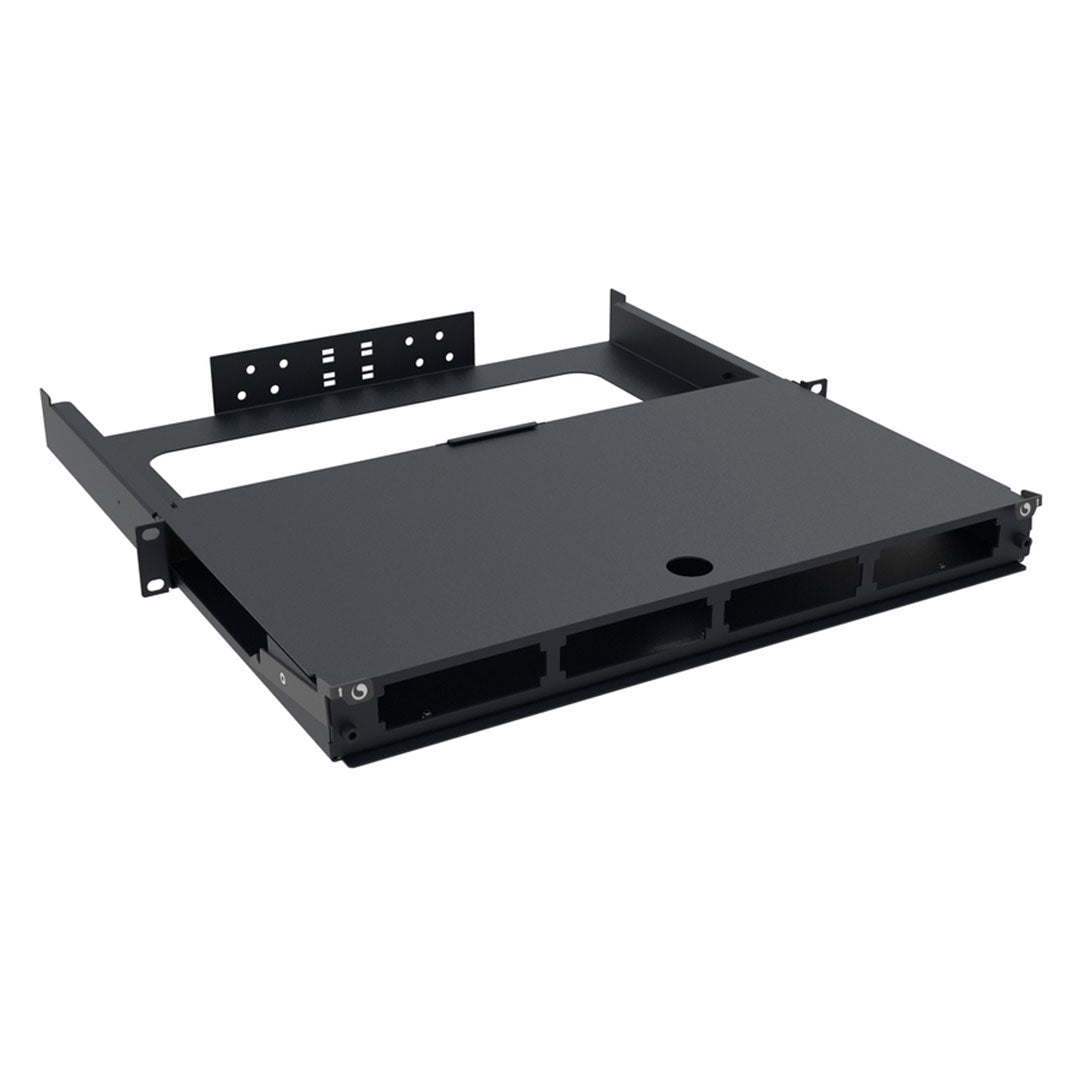 COMMSCOPE 760242455 Agile-1U Bandeja Deslizante de Fibra Optica Acepta 4 Módulos G2