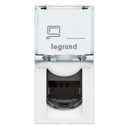 LEGRAND 76573 TOMA RJ45 CAT6A STP MOSAIC - 1 MODULO - BLANCO