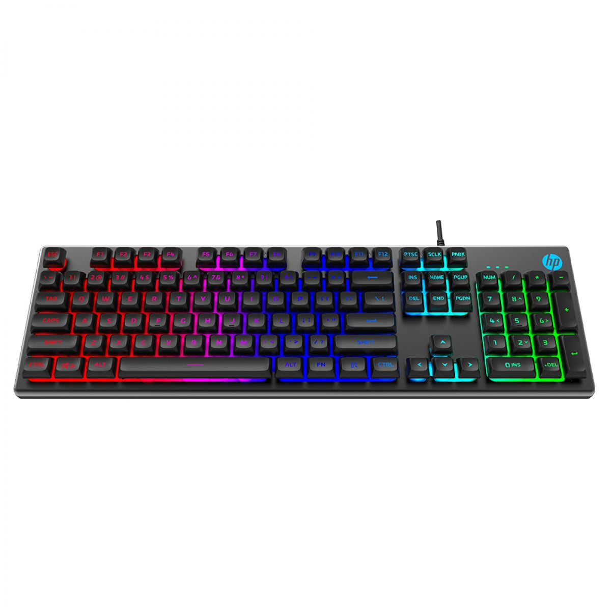 HP K500F 7ZZ97AA Teclado Gamer RGB retroiluminado 104 botones USB