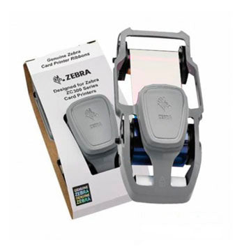 ZEBRA 800300-309LA Ribbon para Carnet Mono Blanco 1500 Impresiones