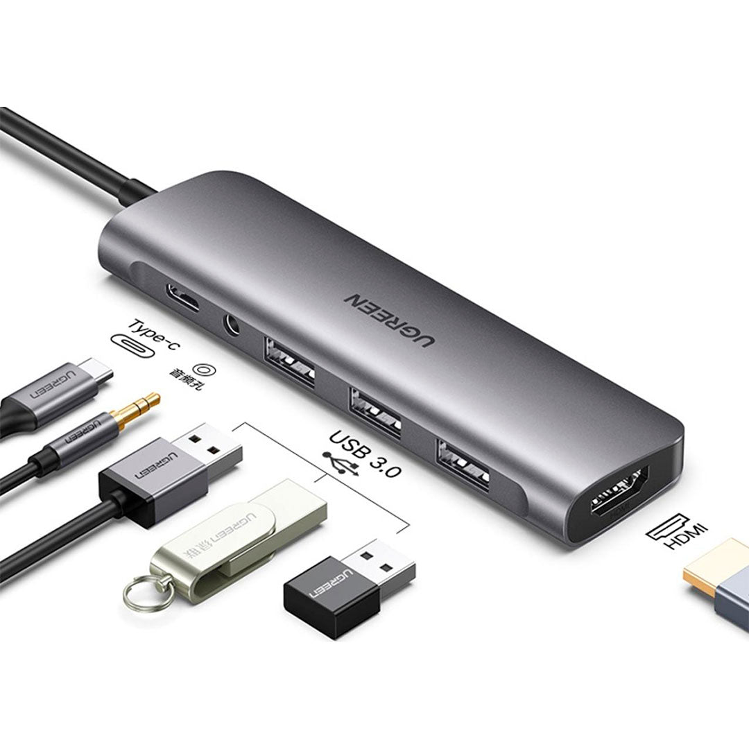 UGREEN CM136 80132 Adaptador HUB USB-C 3.0 a HDMI