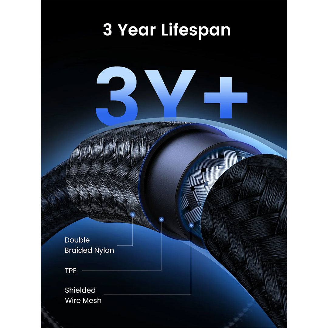 UGREEN US355 80150 Cable USB-C 3.2 10Gbps 1m