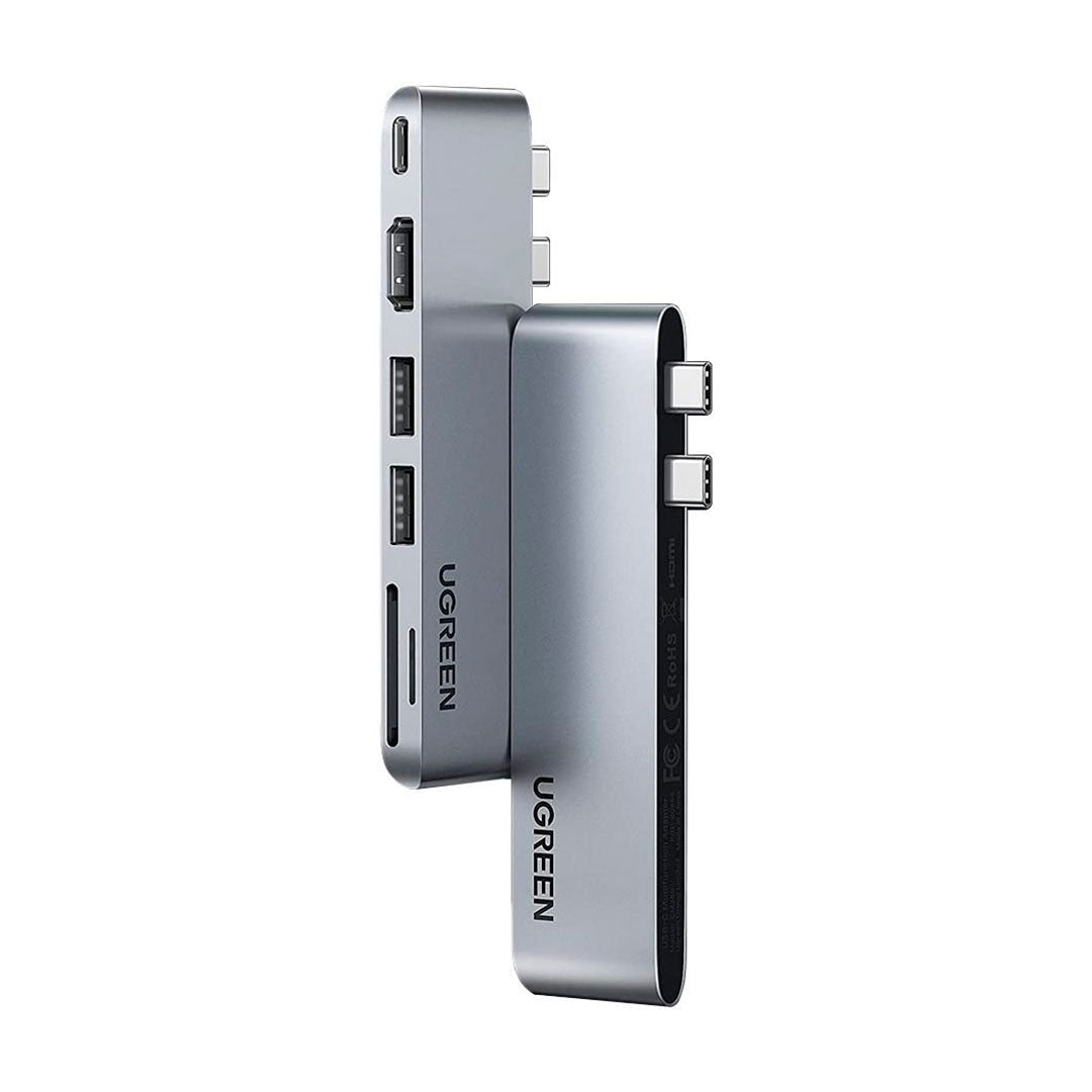 UGREEN CM380 80856 Adaptador HUB USB-C 6 en 2