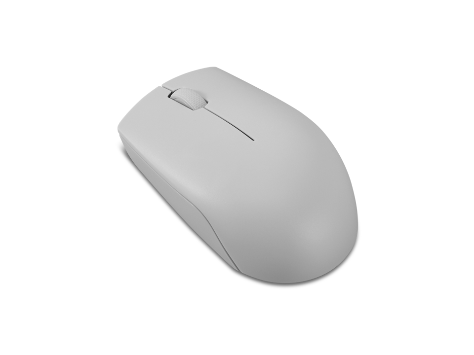 LENOVO 300 Mouse Inalambrico Compacto Sin Bateria 1000 DPI Gris Artico GY51L15687