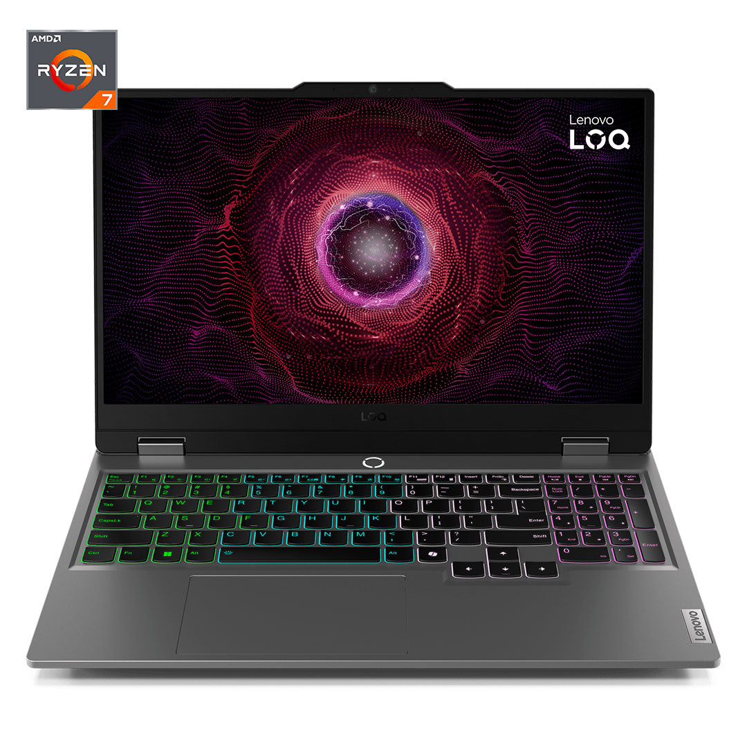 LENOVO LOQ 15ARP9 Laptop 15.6" FHD IPS Ryzen 7  RAM 16GB SSD 512GB 83JC00MMLM