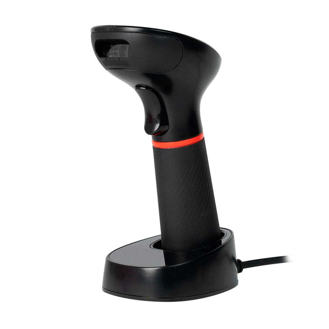 SEWOO NBS-8560S Lector inalámbrico de código de barras 1D y 2D incluye USB y cuneta
