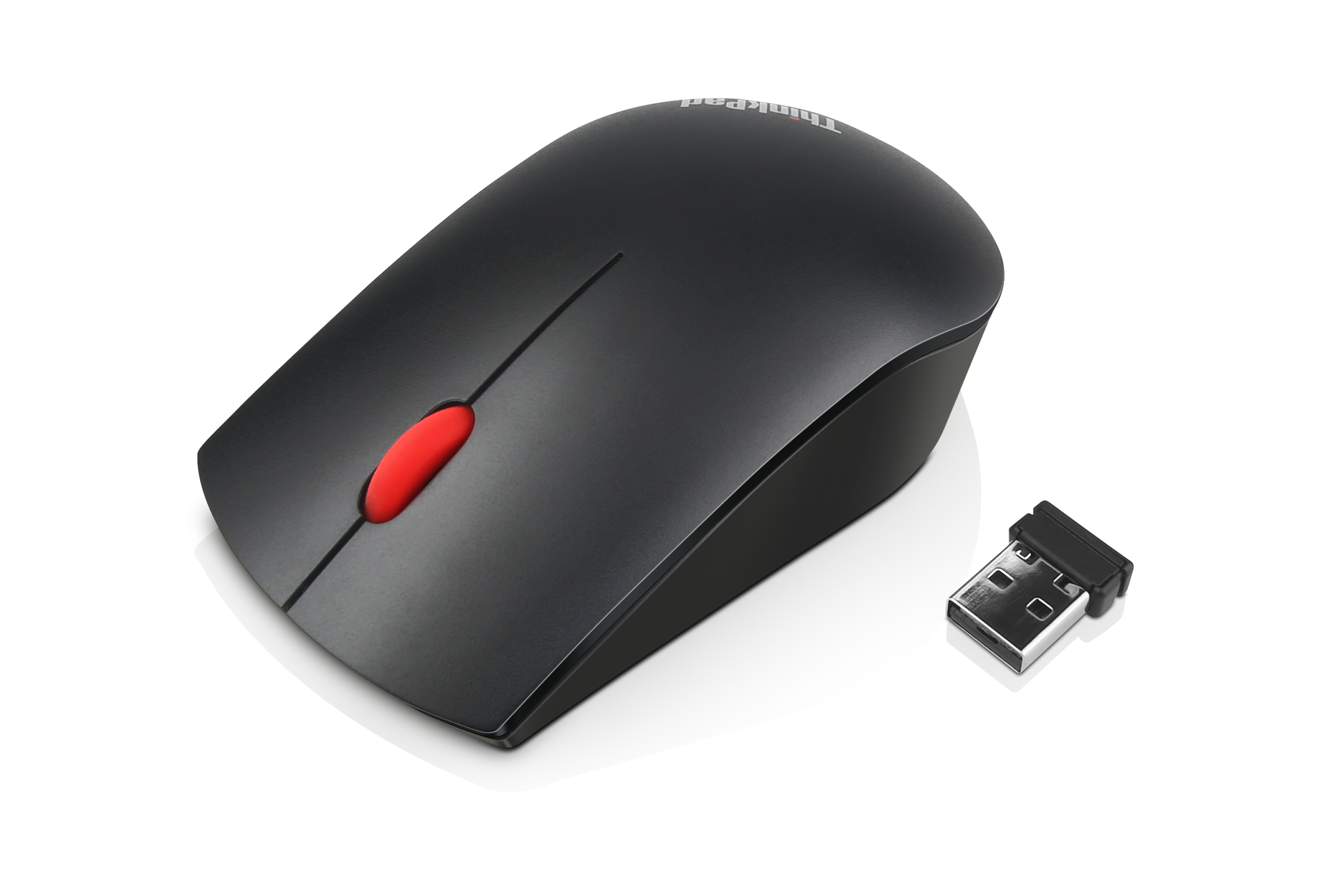 LENOVO ThinkPad Mouse Inalámbrico Ambidiestro Nano USB Sensor Óptico 1200 DPI Negro 4X30M56888
