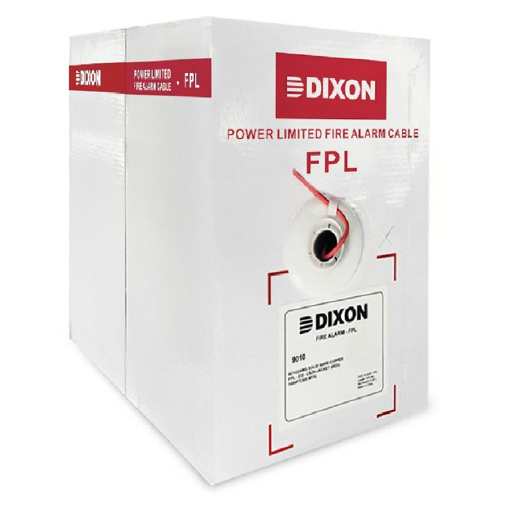 DIXON 9010 Cable sólido contra incendio FPL 2x18, 305m
