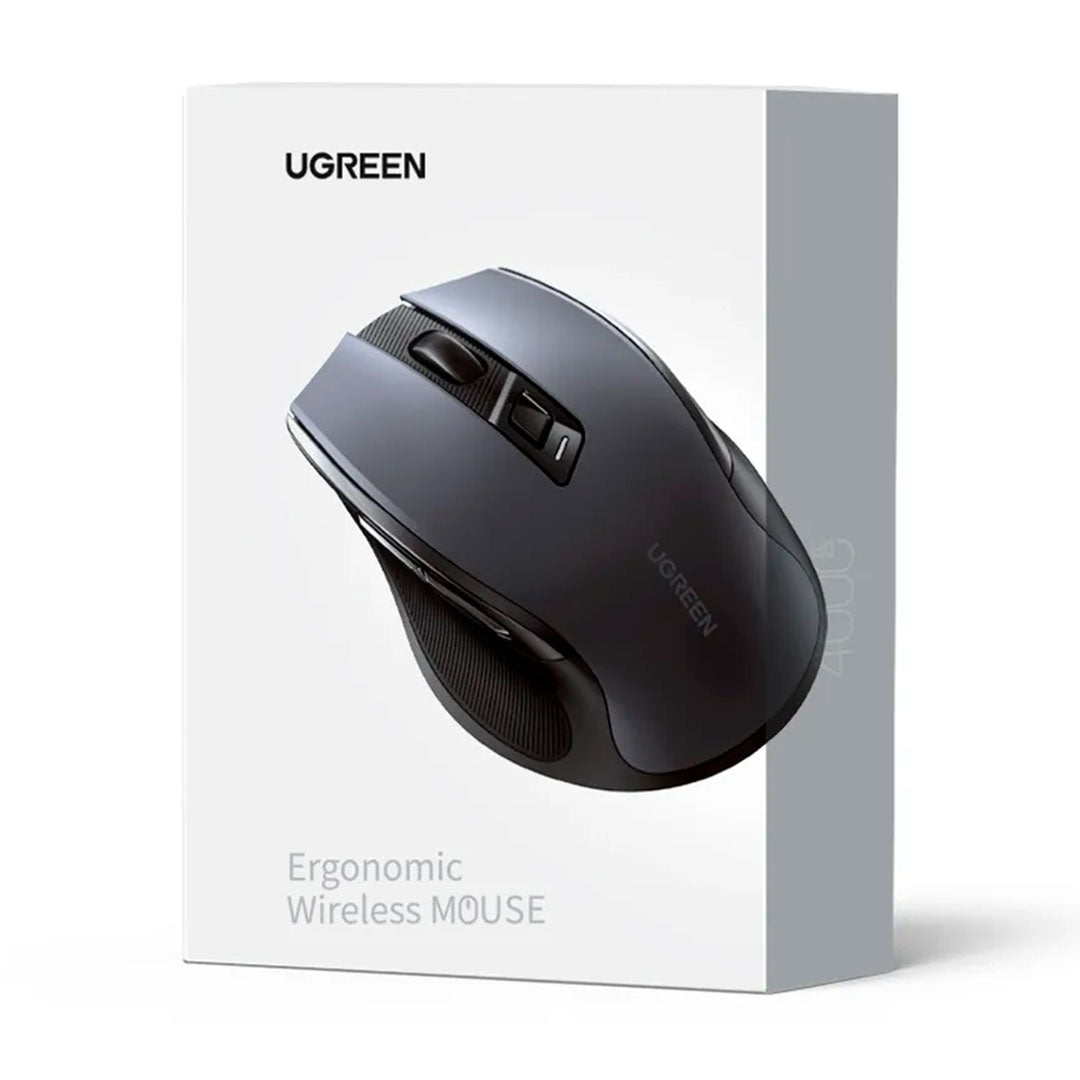 UGREEN MU006 90545 Mouse Inalámbrico Ergonómico 6 Botones