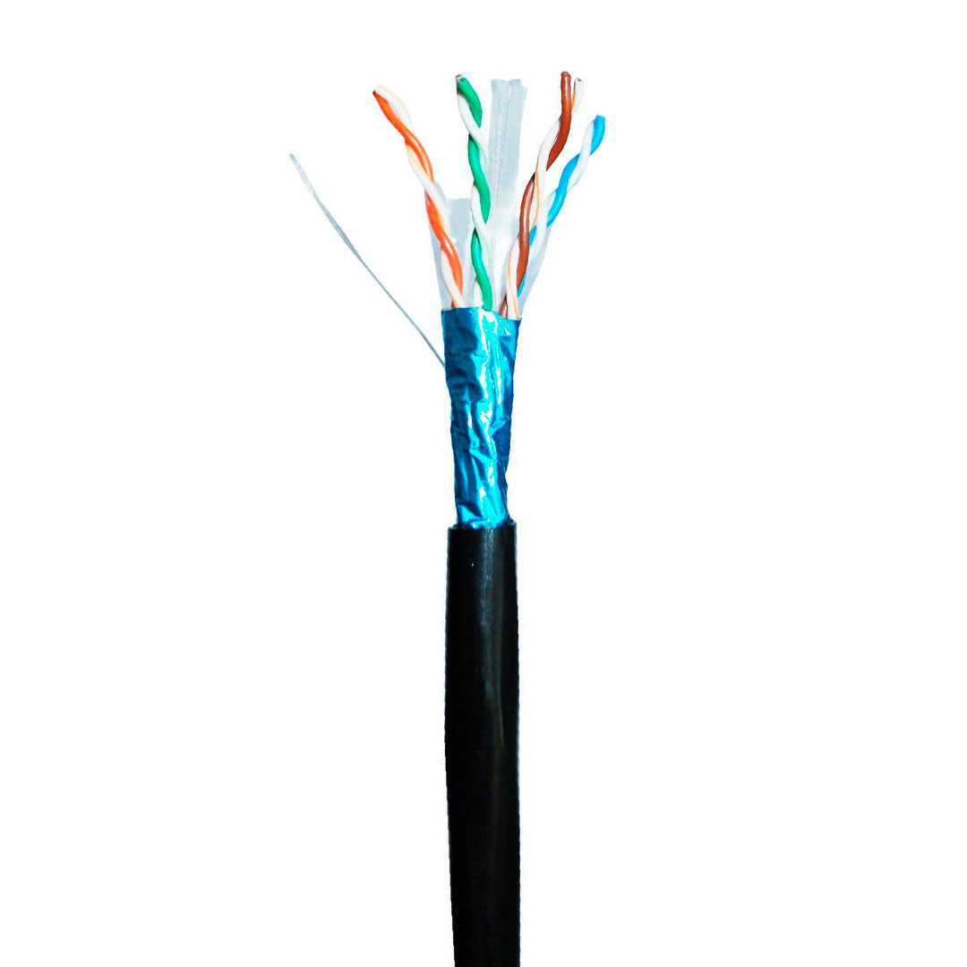 DIXON 9067 Cable F/UTP Cat6 Cobre 23AWG PE Exterior Negro 305m