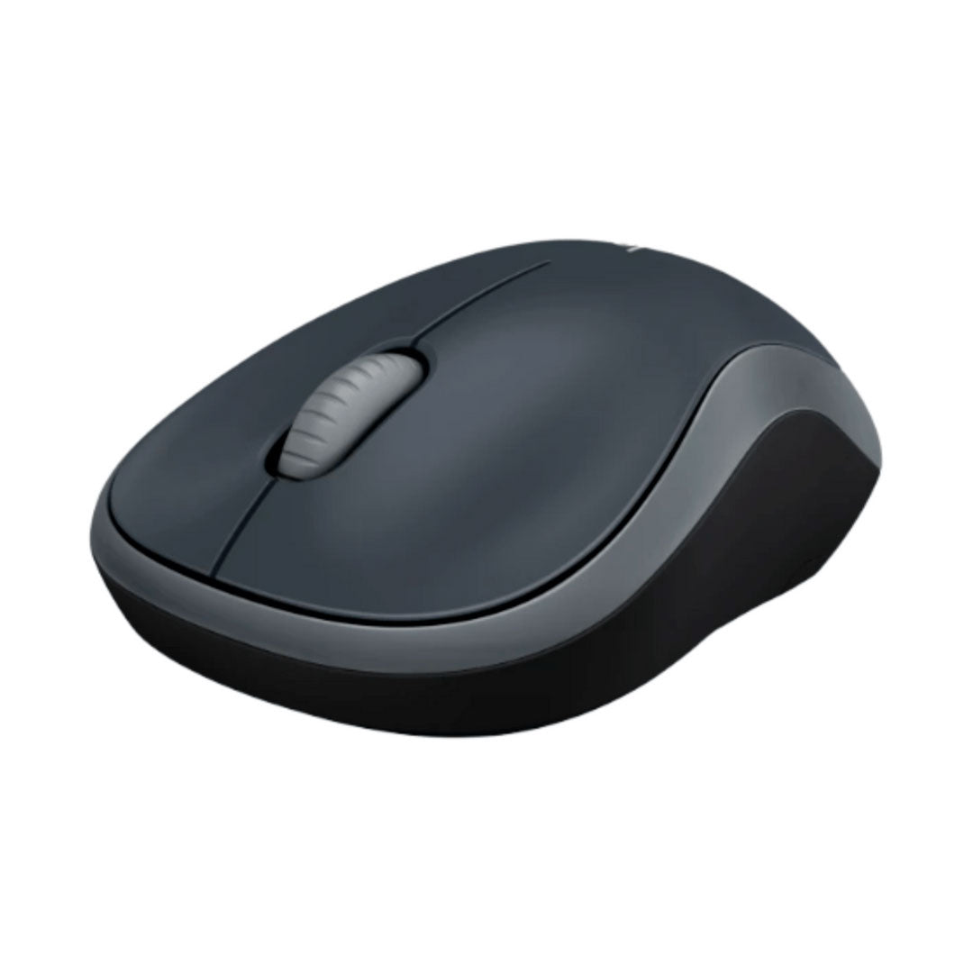 LOGITECH M185 Mouse inalámbrico compacto negro, USB 2.4GHz, 1000dpi, 910-002225