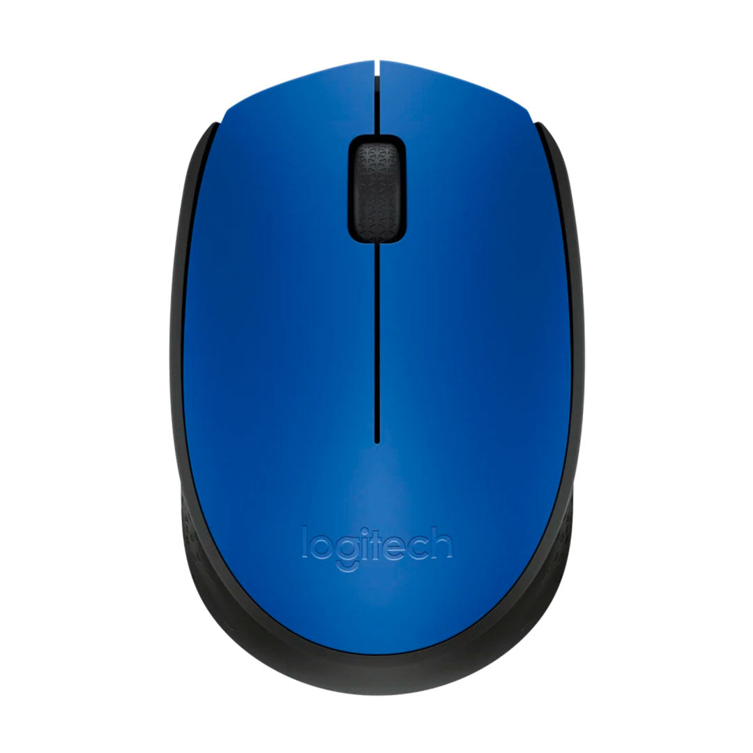 LOGITECH M170 Mouse inalámbrico ambidiestro 1000dpi Azul 910-004800