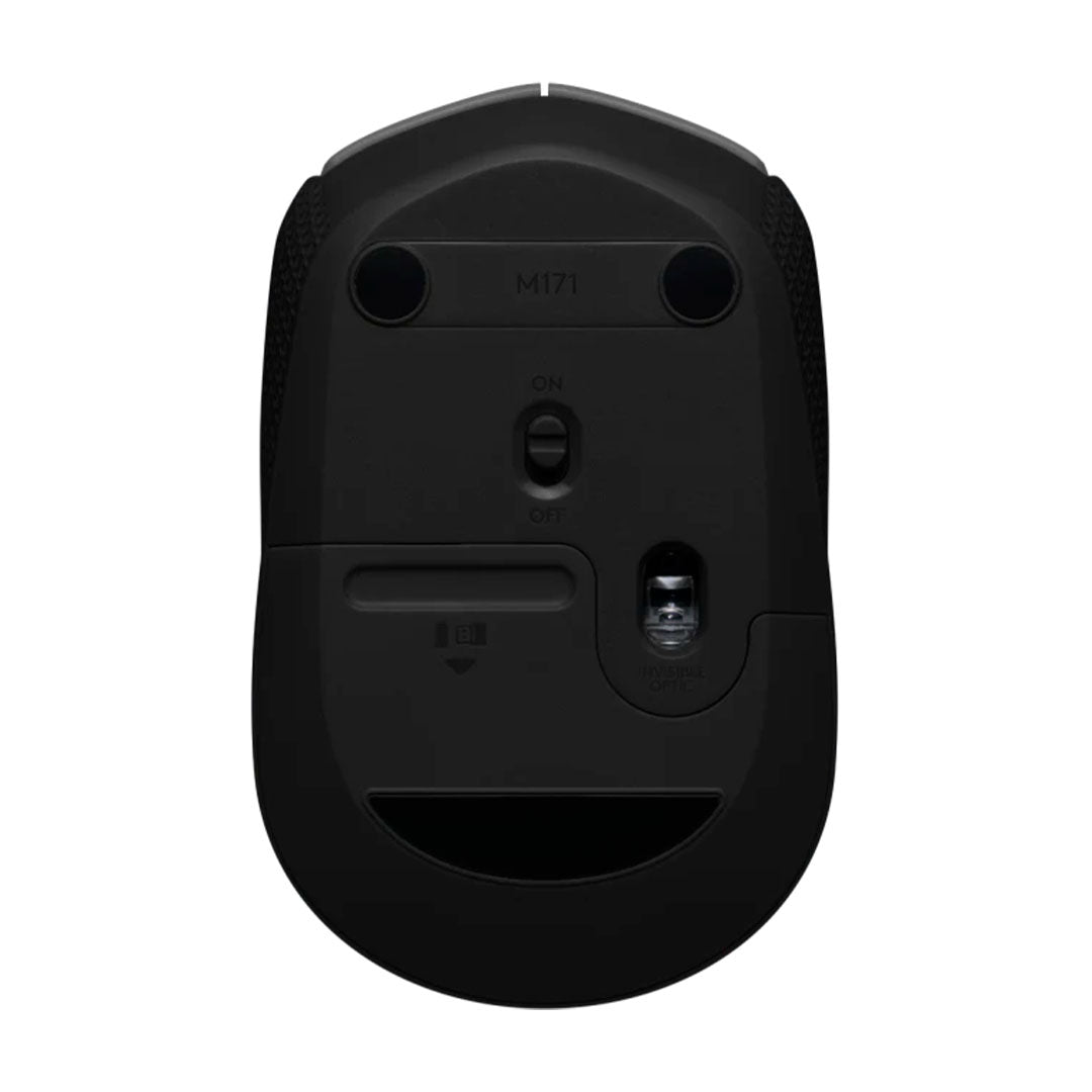 LOGITECH M170 Mouse inalámbrico ambidiestro 1000dpi negro 910-004940
