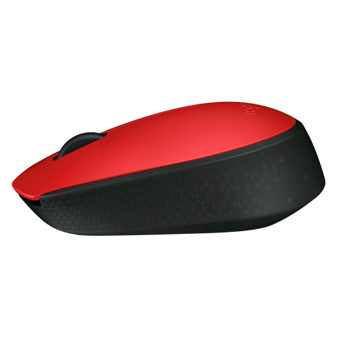 LOGITECH M170 Mouse inalámbrico ambidiestro 1000dpi Rojo 910-004941