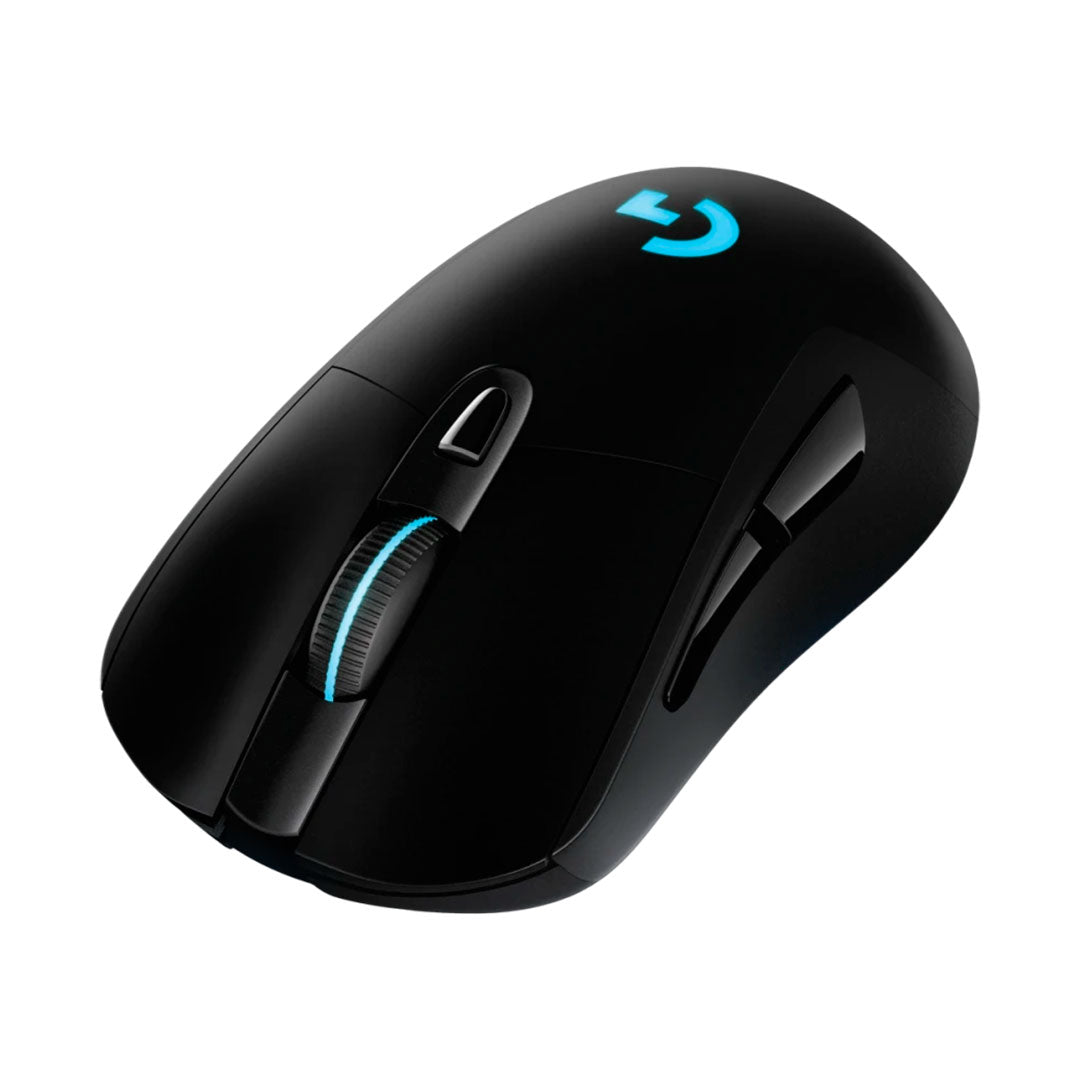 LOGITECH G703 Mouse inalámbrico Gaming RGB, LIGHTSPEED, 25000 dpi, Negro, 910-005638