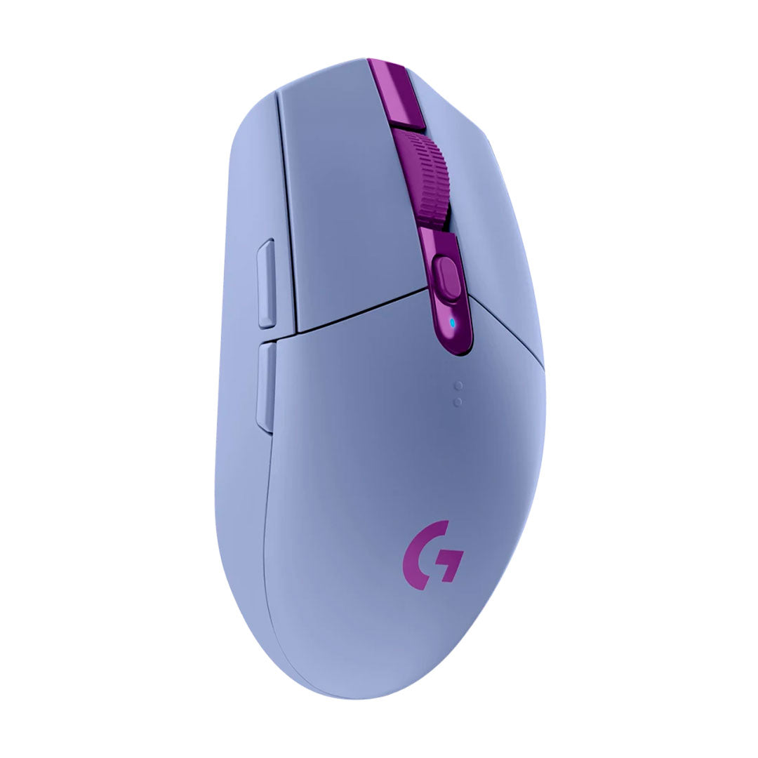 LOGITECH G305 Mouse inalámbrico Gaming Lightspeed, 12000 dpi, Lila, 910-006020