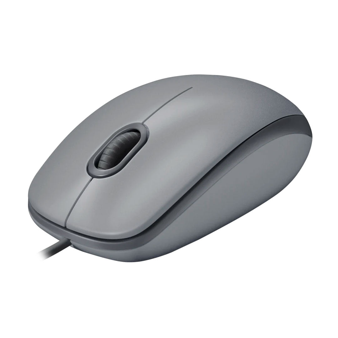 LOGITECH M110 SILENT Mouse óptico Gris, silencioso, 1000 dpi, 910-006757