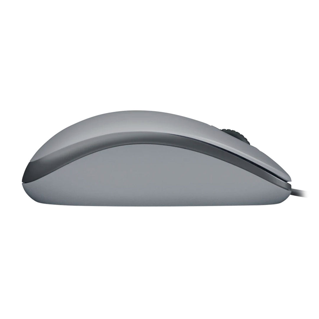 LOGITECH M110 SILENT Mouse óptico Gris, silencioso, 1000 dpi, 910-006757