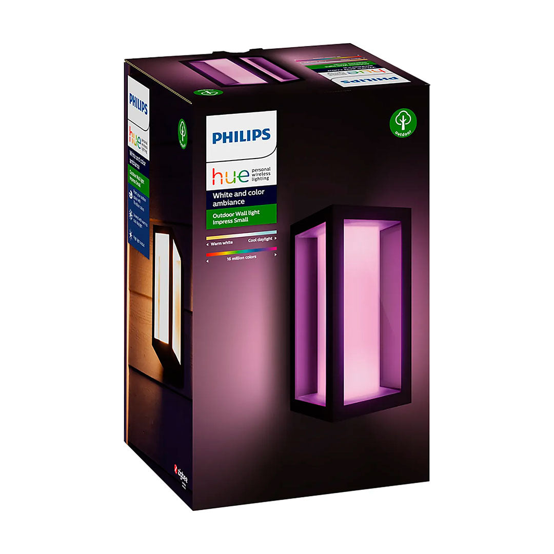 PHILIPS HUE 915005730601 Lámpara Aplique Mural para Exteriores White and Color Ambiance, 8W, 25000 horas