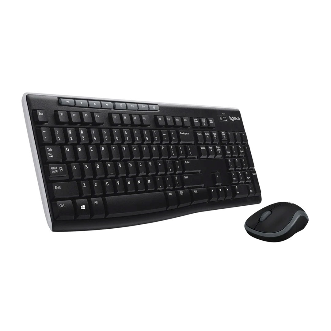 LOGITECH MK270 Kit Teclado y Mouse Inalámbrico Negro