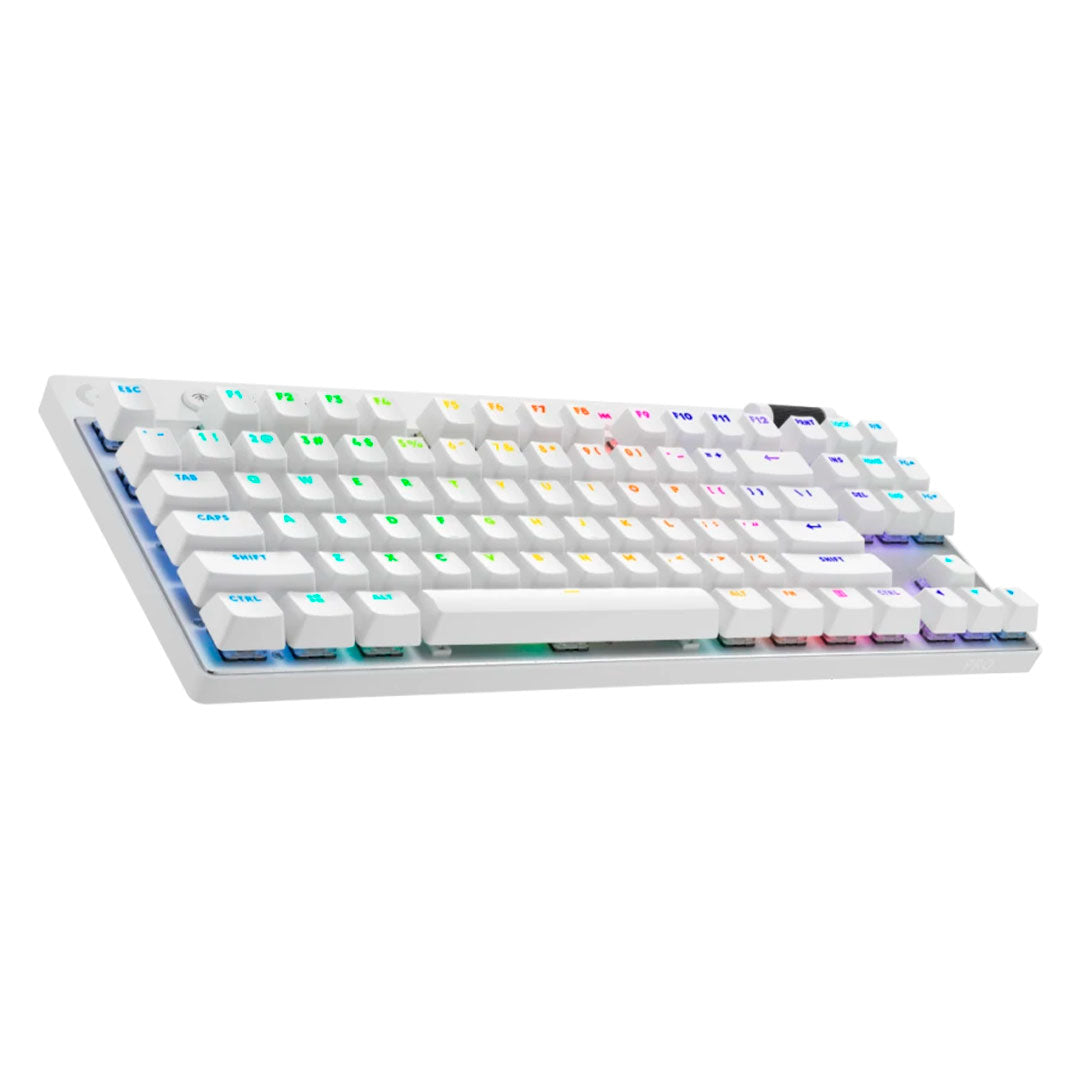 LOGITECH G PRO X TKL Teclado inalámbrico para Gaming, Blanco, 920-012143