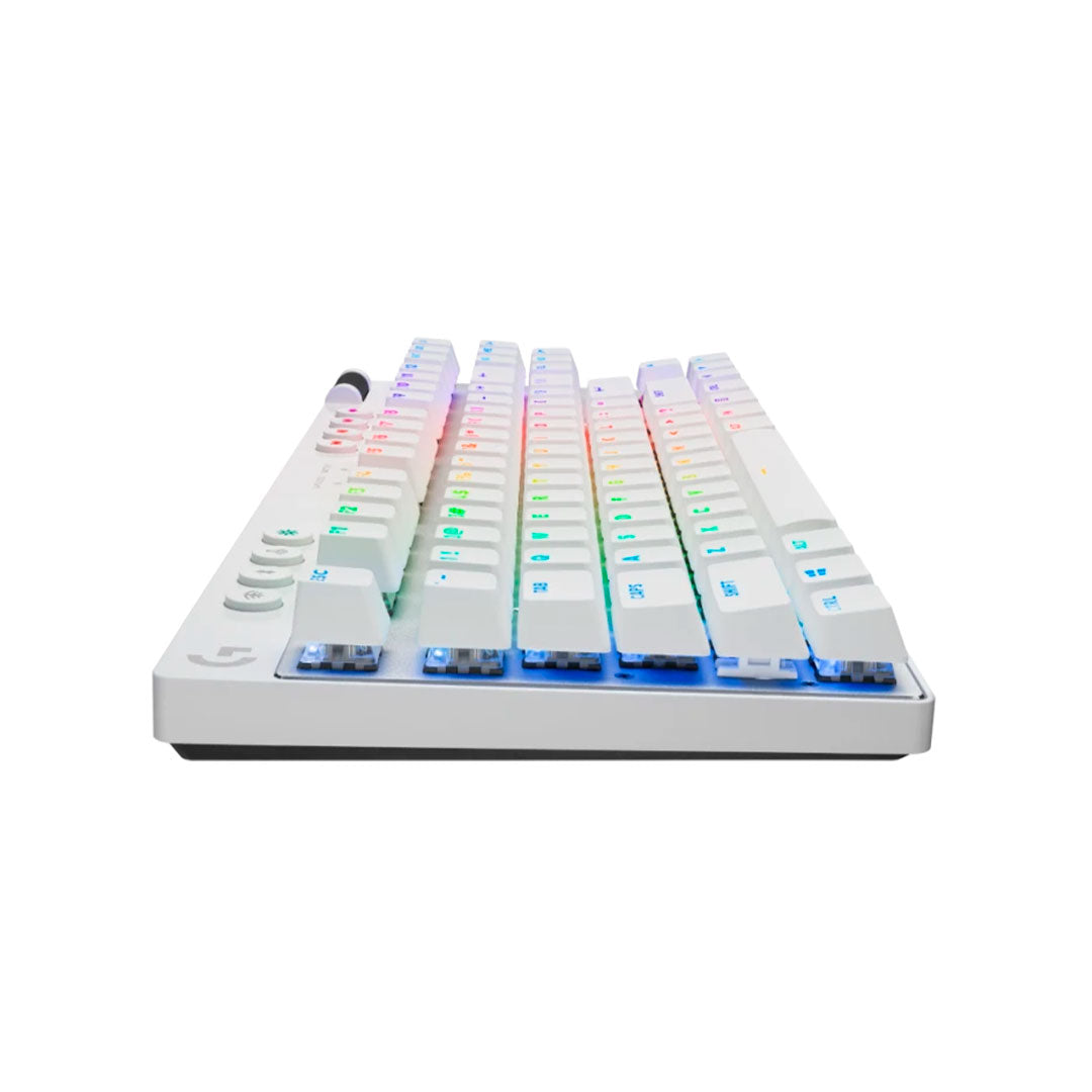 LOGITECH G PRO X TKL Teclado inalámbrico para Gaming, Blanco, 920-012143