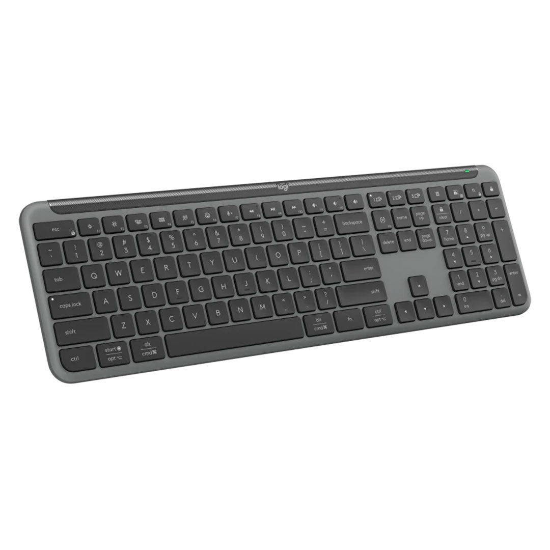 LOGITECH SIGNATURE SLIM K950 Teclado inalámbrico Bluetooth multidispositivo, Negro, 920-012432