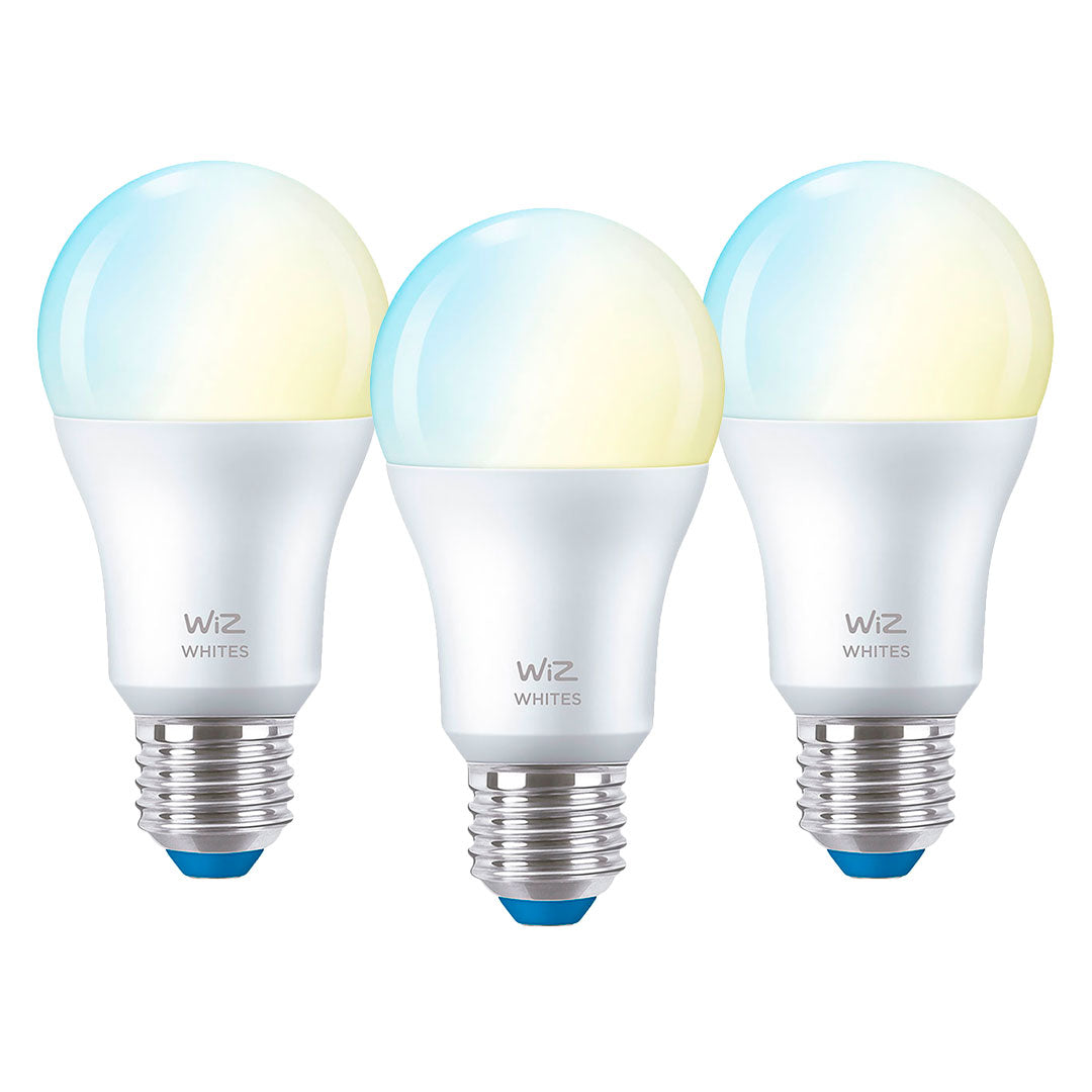 WIZ PACK-3 Foco Inteligente A60 E27 8W Blanco 806Lúmenes 25000horas