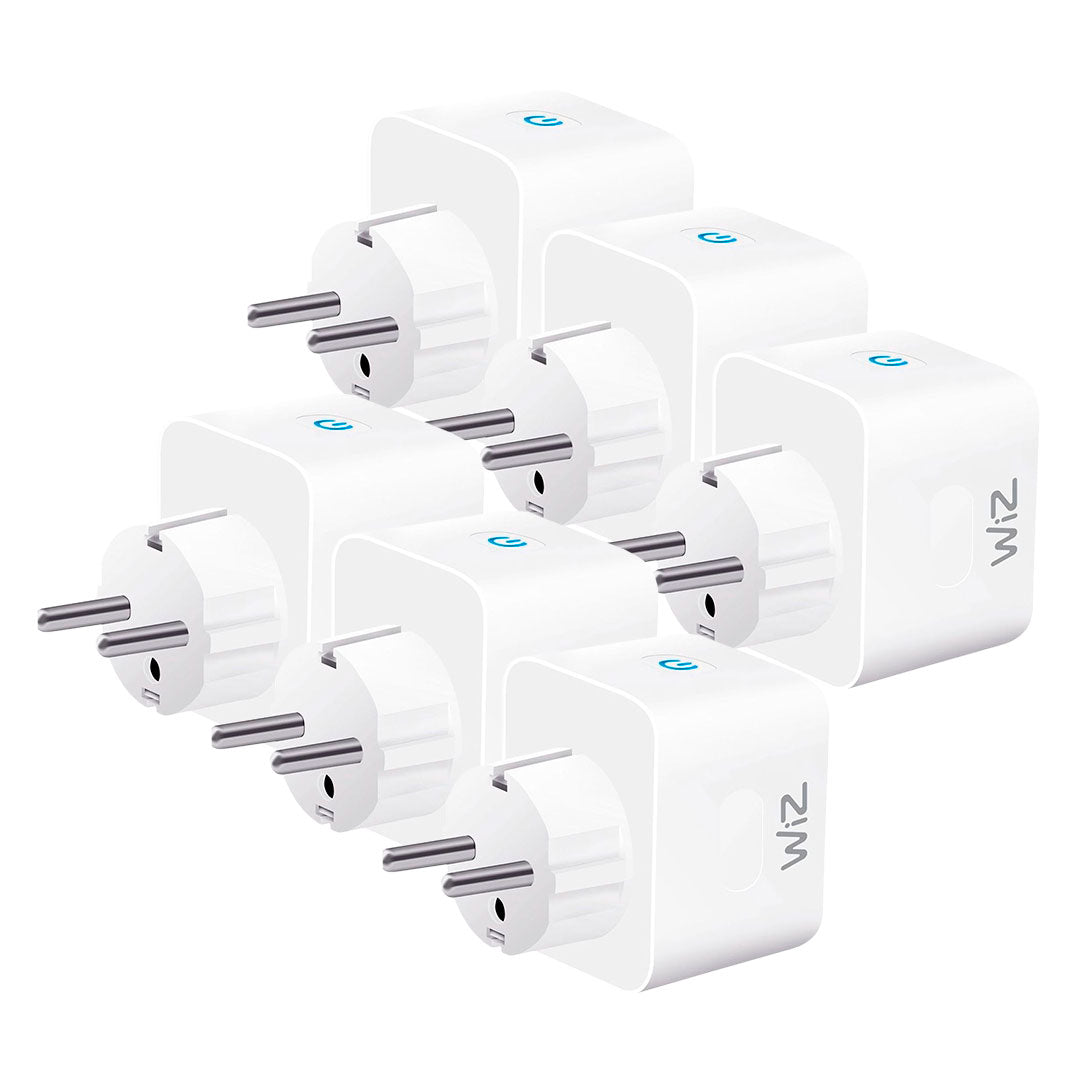 WIZ PACK-6 Enchufe Inteligente Alexa Google Home
