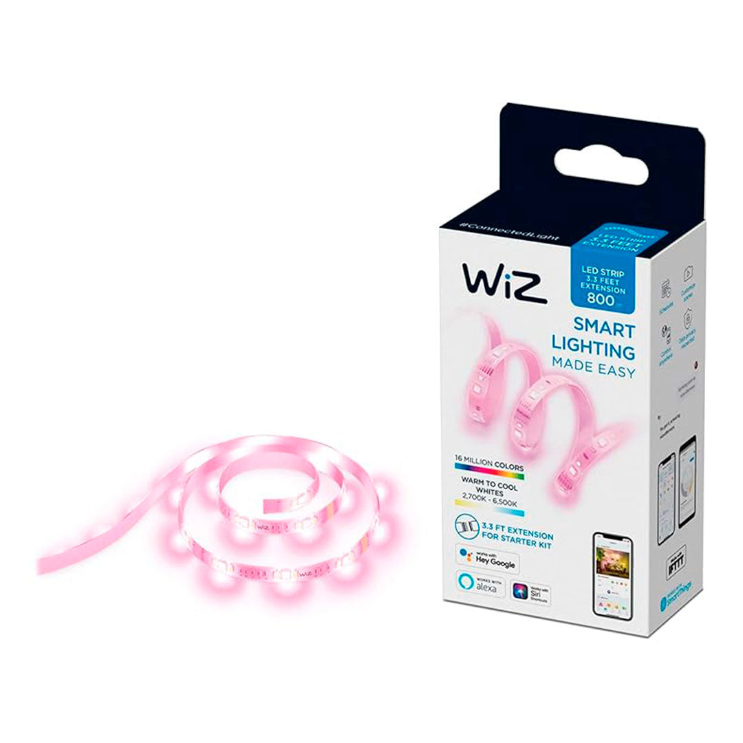 WIZ Cinta LED Flex Inteligente RGB 800Lúmenes 12V 11W 1m