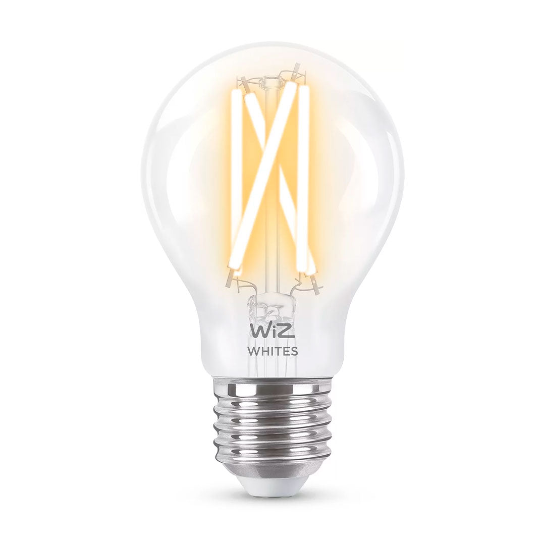 WIZ Foco de Filamento Inteligente A60 E27 Luz Blanca Cálida y Fría 7W 806Lúmenes