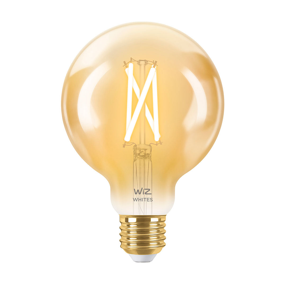 WIZ Foco Globo Filamento Vintage Ambar G95 E27 6.9W 640Lúmenes