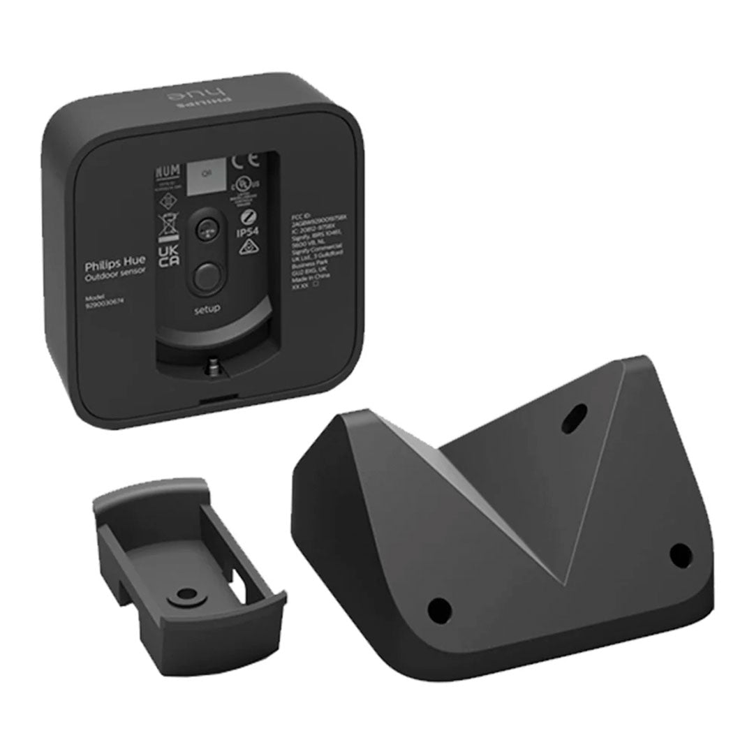 PHILIPS HUE 929003067401 Sensor para Exteriores. Instalación en pared, baterías incluidas