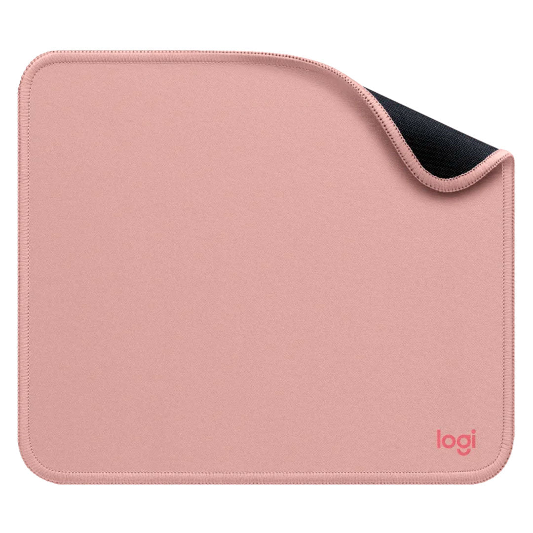 LOGITECH STUDIO SERIES Pad mouse de superficie suave y base antideslizante 20x23cm, Rosado, 956-000037
