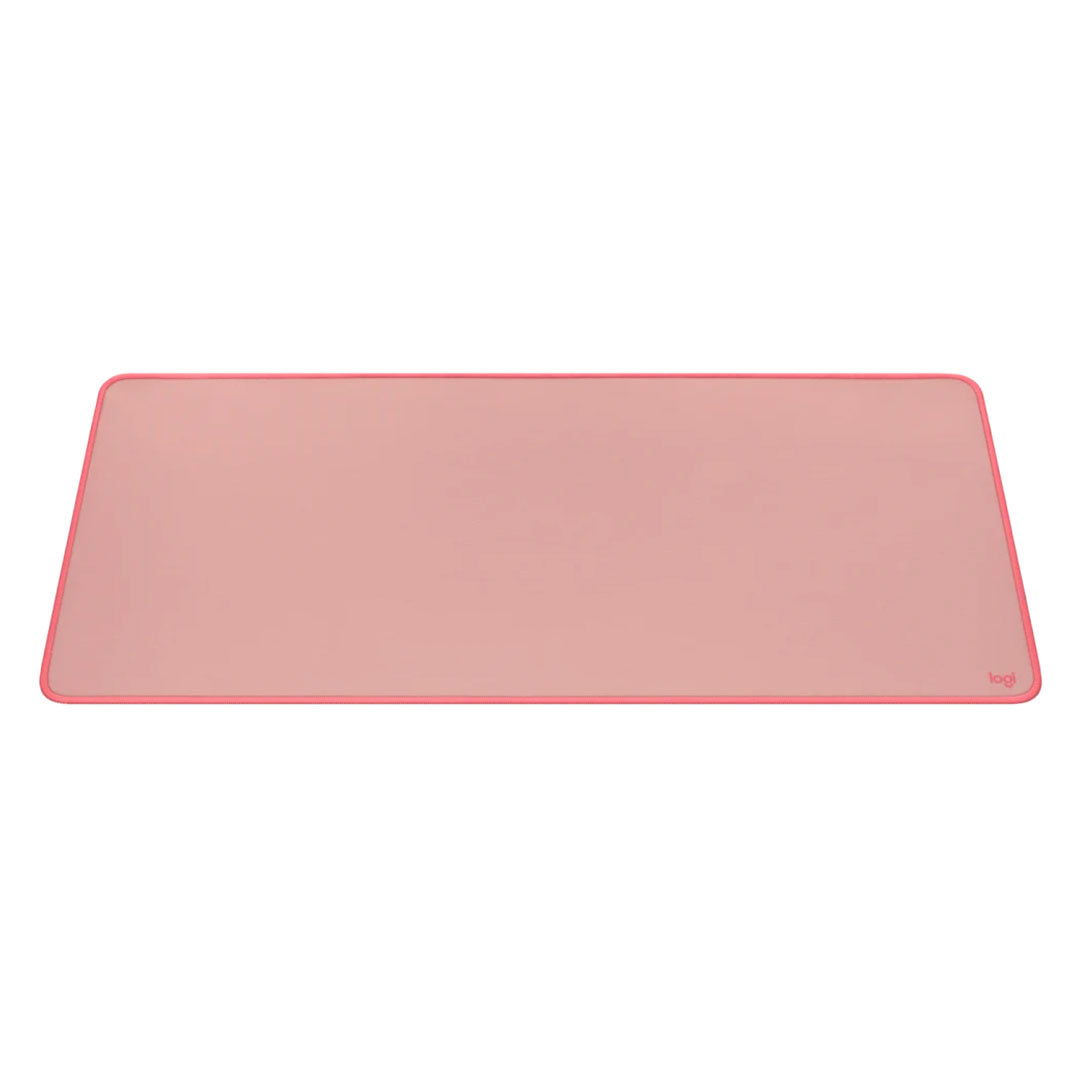 LOGITECH DESK MAT STUDIO Pad mouse largo 30x70cm, resistente a salpicaduras, Rosado, 956-000048