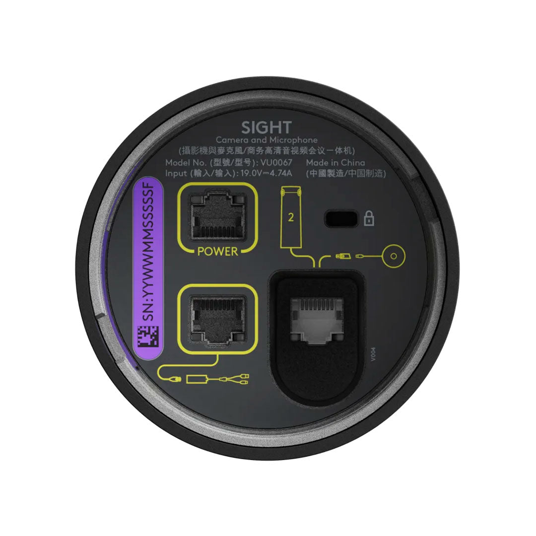LOGITECH SIGHT Cámara IA Doble Lente para Videoconferencias
