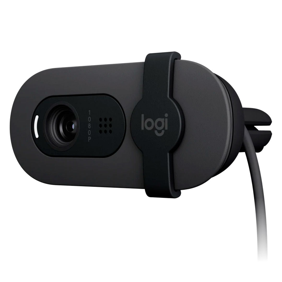 LOGITECH BRIO 100 Cámara Web Full HD 1080p 30fps Grafito
