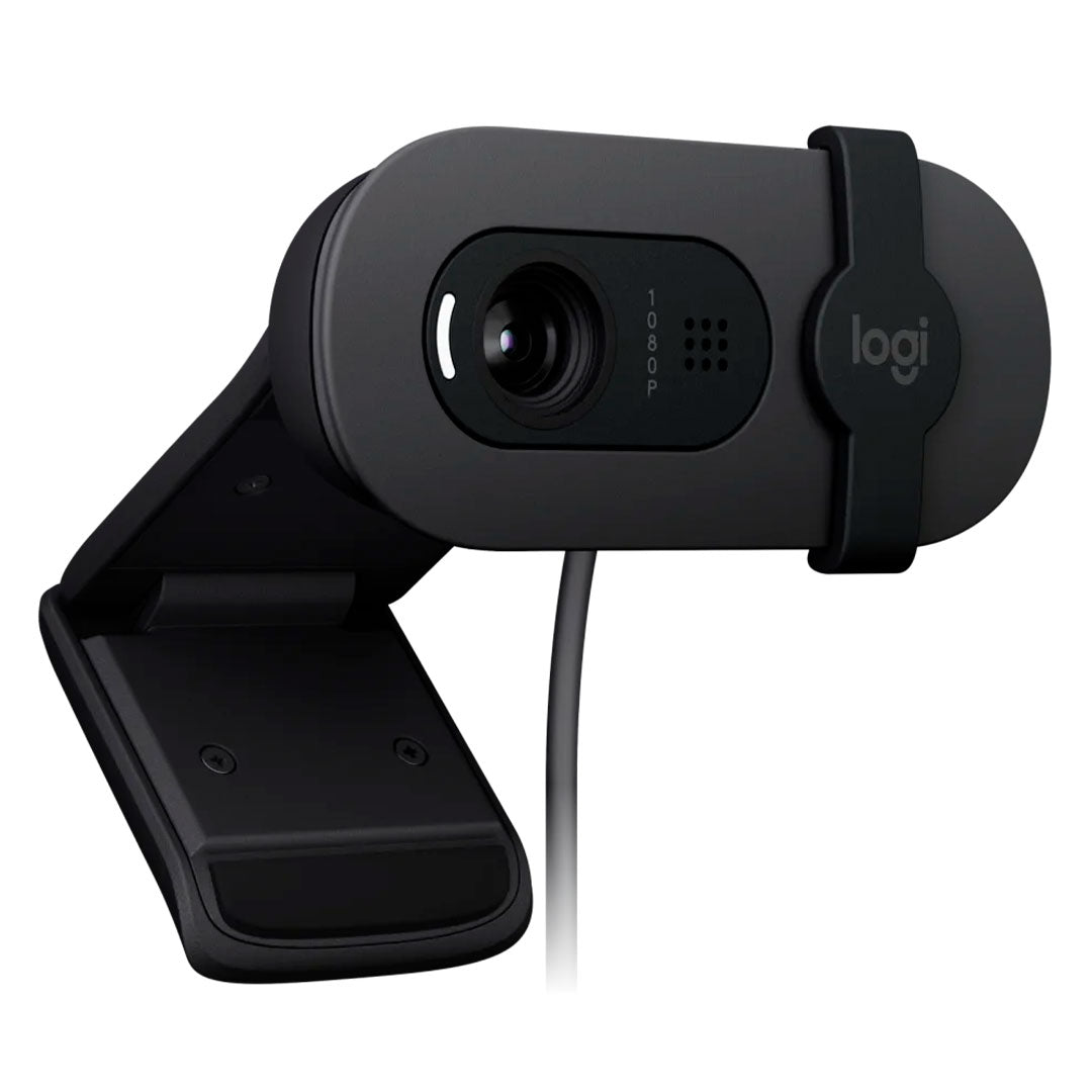 LOGITECH BRIO 100 Cámara Web Full HD 1080p 30fps Grafito
