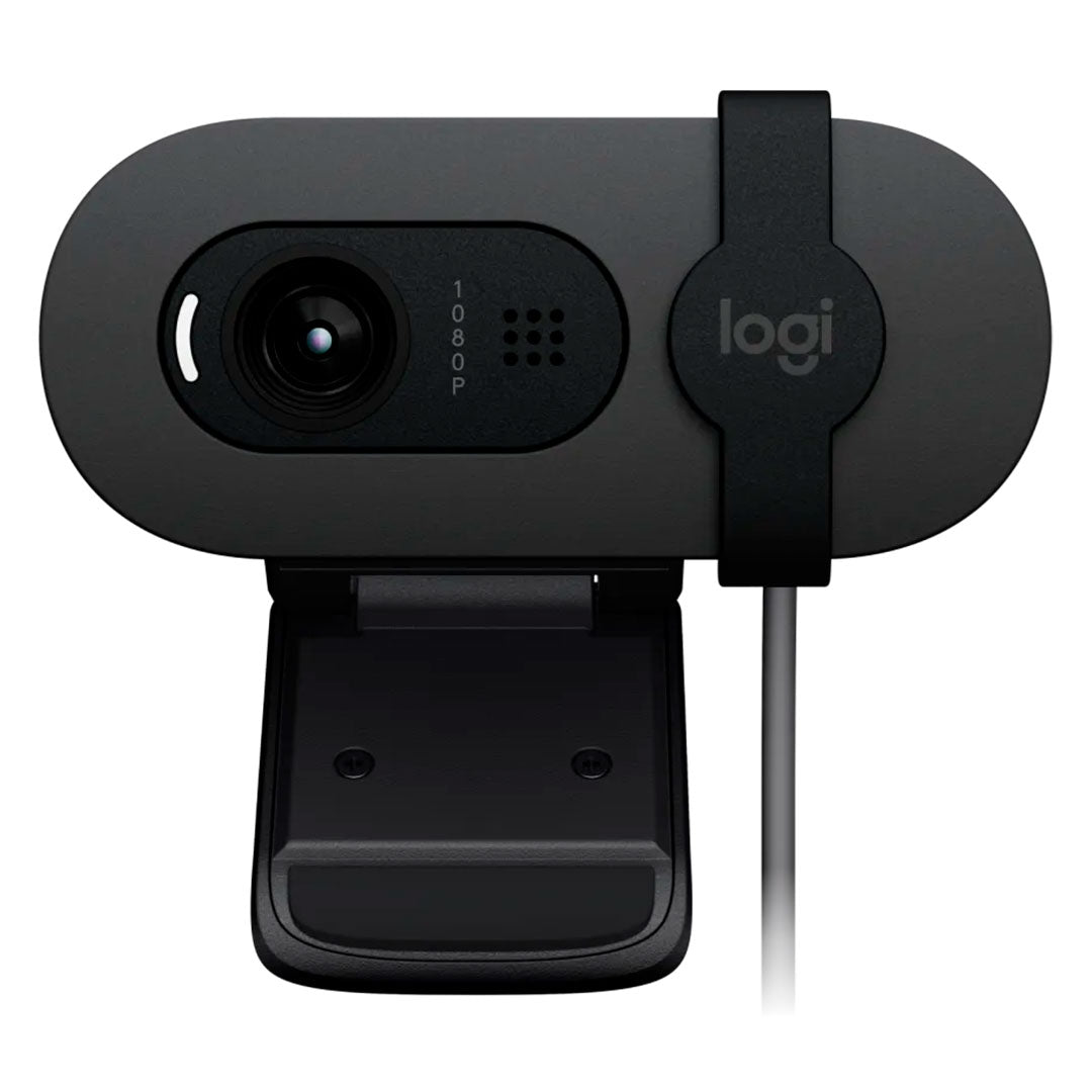 LOGITECH BRIO 100 Cámara Web Full HD 1080p 30fps Grafito