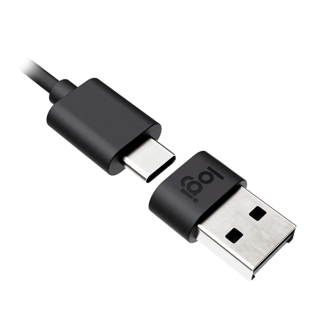 LOGITECH 981-000871 B2B ZONE WIRED Audífono estéreo con micrófono USB/USB-C Negro