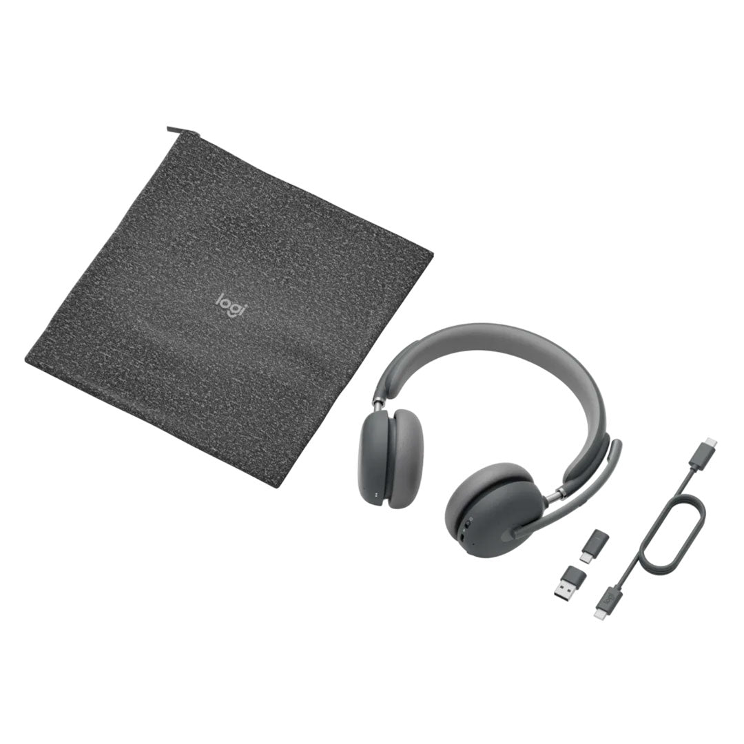 LOGITECH B2B ZONE WIRELESS Audífono inalámbricos Bluetooth con micrófono Bluetooth, Negro, 981-001151