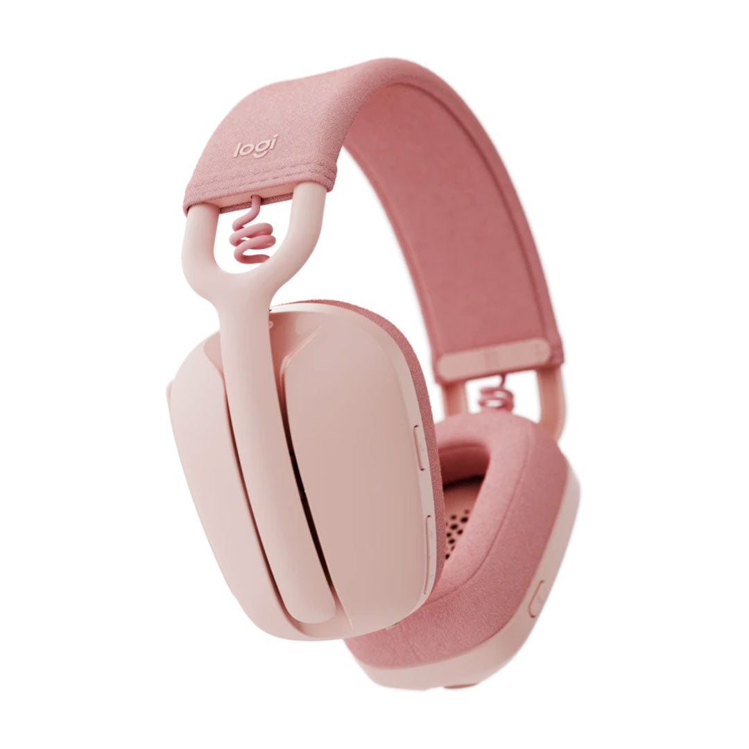 LOGITECH ZONE VIBE 100 Audifono Bluetooth Ligeros Rosados 981-001223