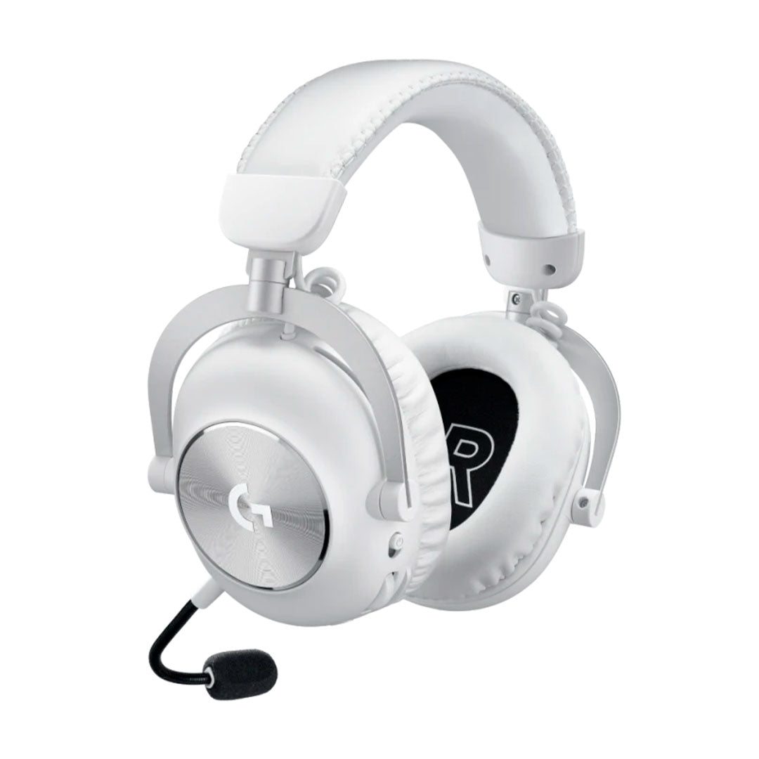 LOGITECH PRO X 2 Audífonos inalámbricos Bluetooth gamer con micrófono LIGHTSPEED, Blanco, 981-001268