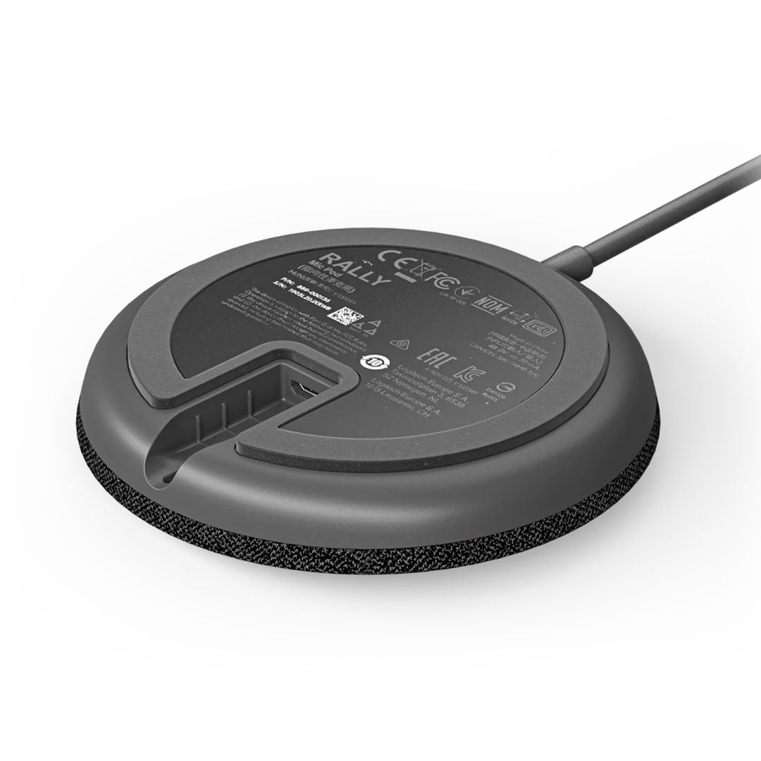 LOGITECH RALLY MICRÓFONO Modular Con Rightsound Color Negro 989-000430
