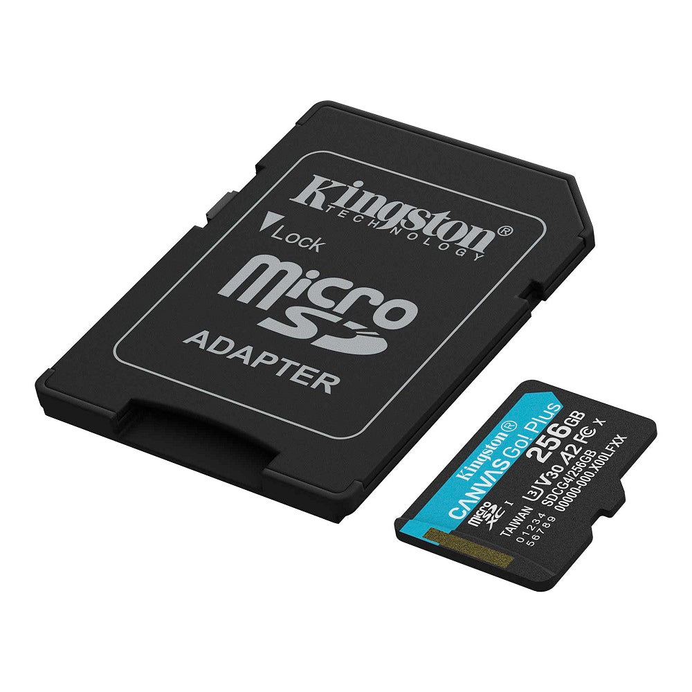 KINGSTON SDCG4/256GB CANVAS GO PLUS Memoria MicroSD 256GB