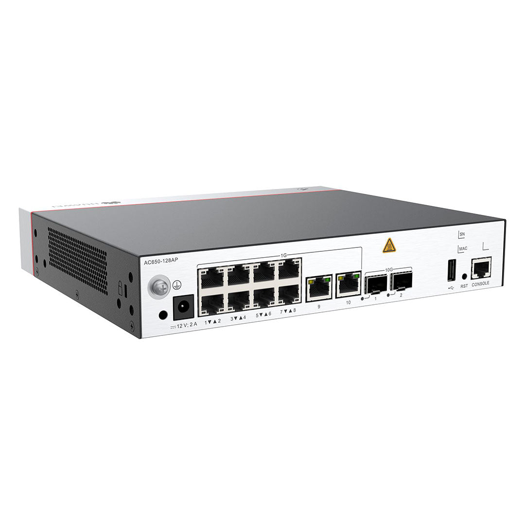 HUAWEI eKIT AC650-128AP Controlador para 128 Acces Point, 10 Puertos Gigabit 2SFP+ 10G